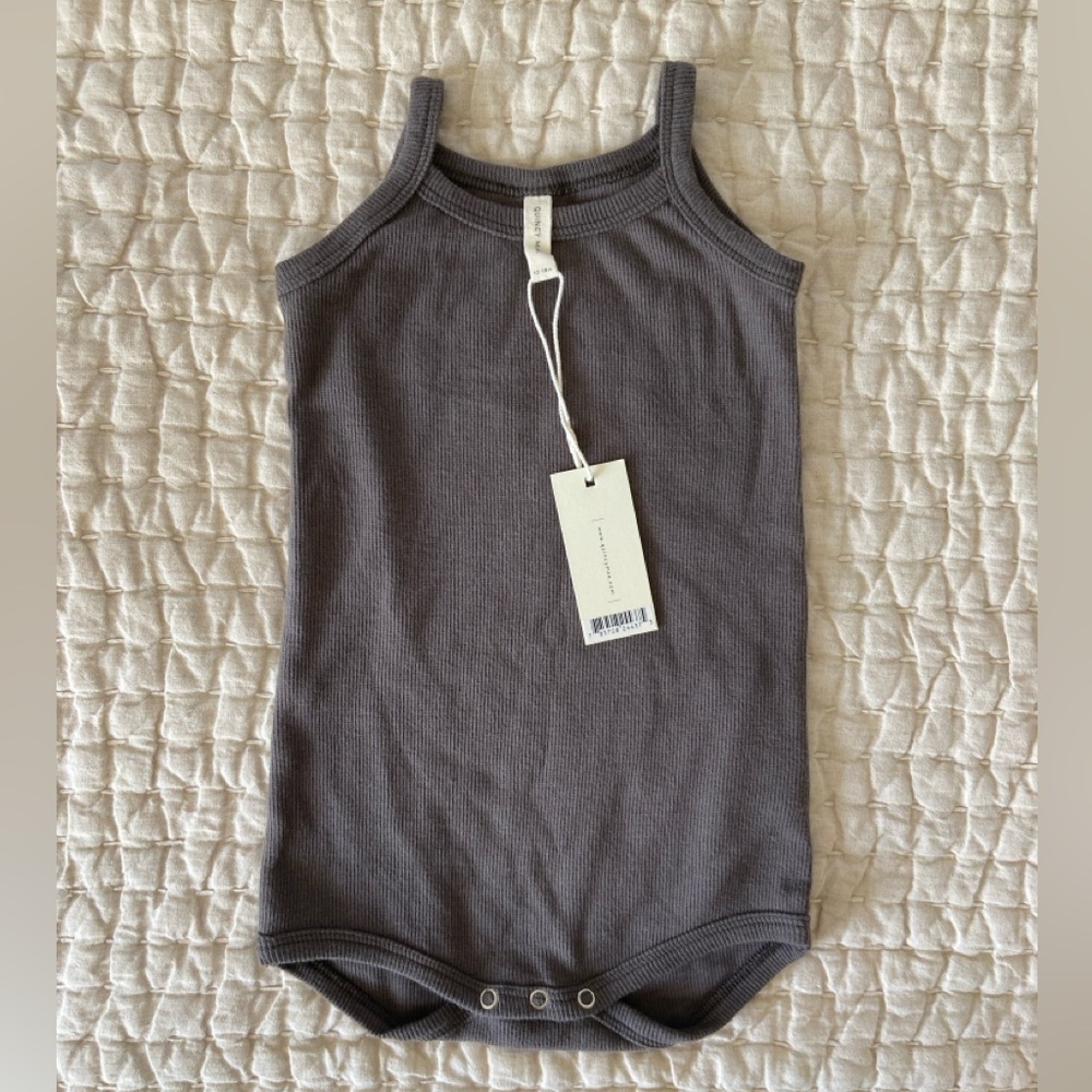 NWT Quincy Mae Organic Onesie